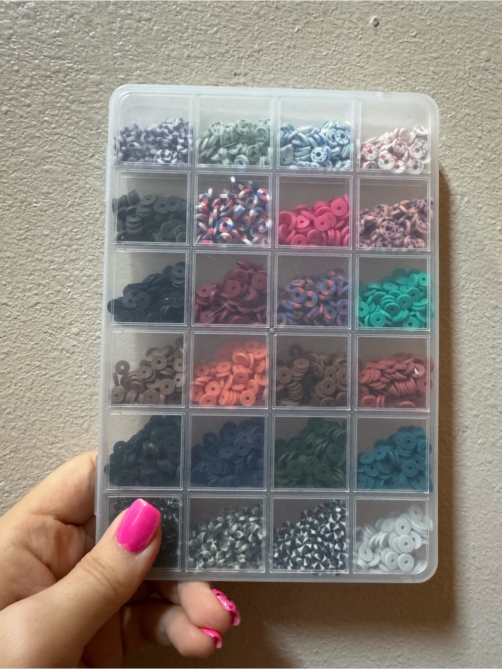 5 full containers Multi-Color Beads for jewelry making or crafts!